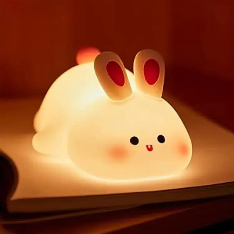 Big Face Rabbit Rechargeable Night Light